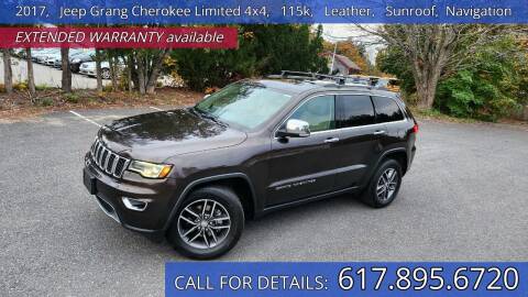 2017 Jeep Grand Cherokee for sale at Carlot Express in Stow MA