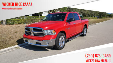 2016 RAM 1500 for sale at WICKED NICE CAAAZ in Cape Coral FL