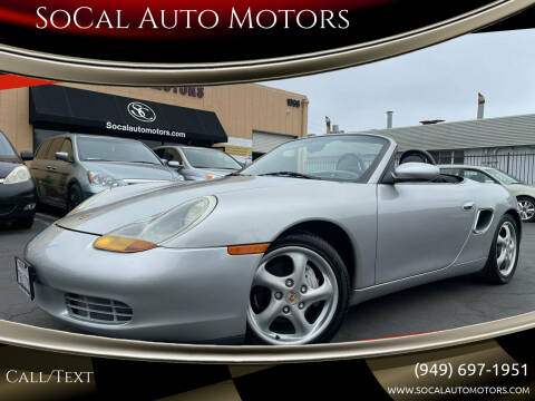 2000 Porsche Boxster for sale at SoCal Auto Motors in Costa Mesa CA