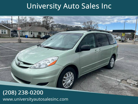 2008 Toyota Sienna for sale at University Auto Sales Inc in Pocatello ID