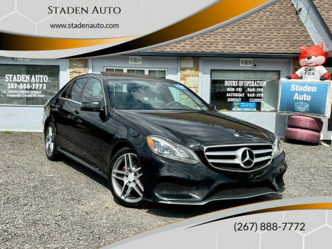 2014 Mercedes-Benz E-Class for sale at Staden Auto in Feasterville Trevose PA