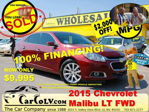 2015 Chevrolet Malibu for sale at The Car Company in Las Vegas NV