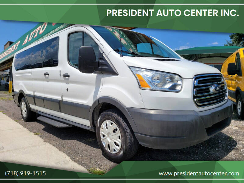 2016 Ford Transit Passenger for sale at President Auto Center Inc. in Brooklyn NY
