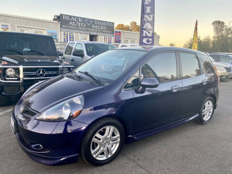 2008 Honda Fit for sale at Black Diamond Auto Sales Inc. in Rancho Cordova CA