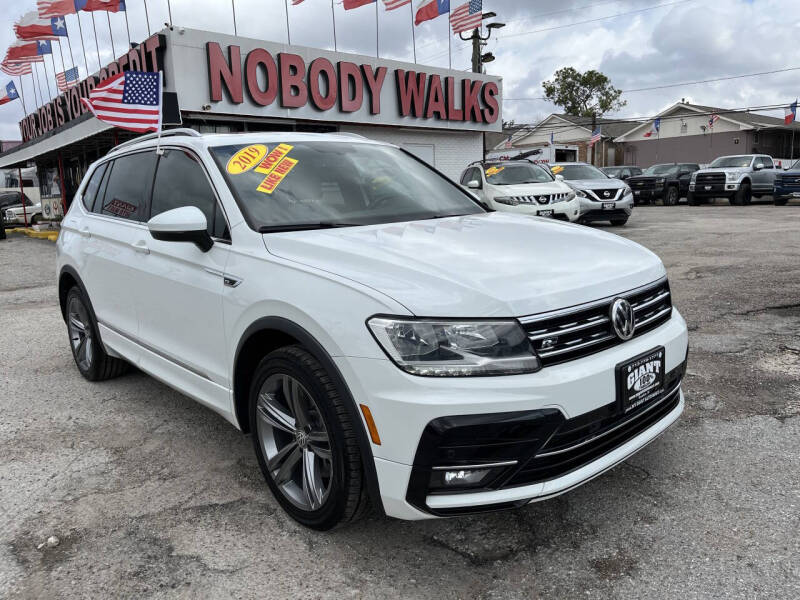 2019 Volkswagen Tiguan for sale at Giant Auto Mart in Houston TX
