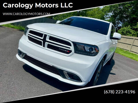 2017 Dodge Durango for sale at Carology Motors LLC in Marietta GA