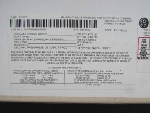 2022 Keystone RV PASSPORT 2