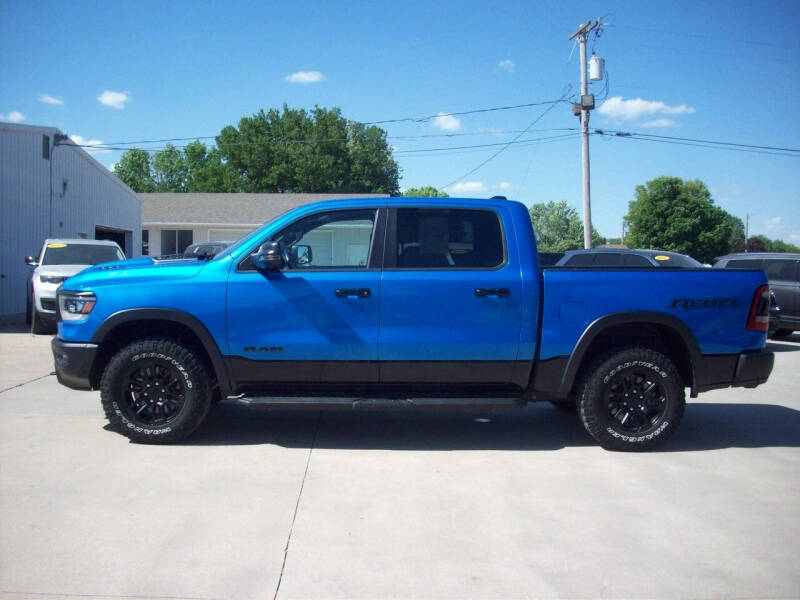 Used 2024 RAM Ram 1500 Pickup Rebel with VIN 1C6SRFLT1RN110912 for sale in Kansas City