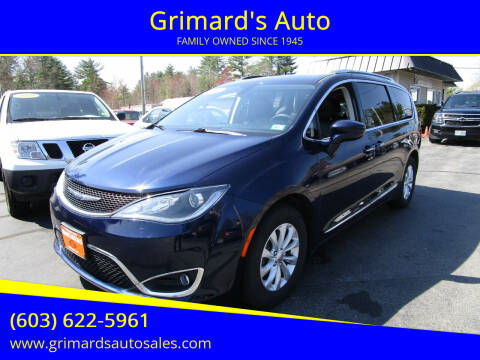2018 Chrysler Pacifica for sale at Grimard's Auto in Hooksett NH