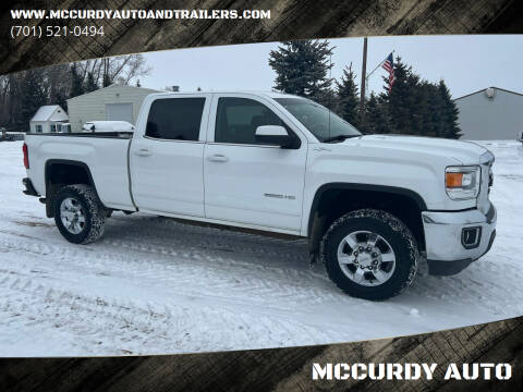 2015 GMC Sierra 2500HD for sale at MCCURDY AUTO in Cavalier ND