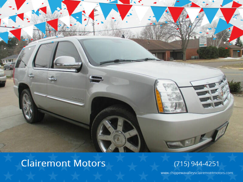 2011 Cadillac Escalade for sale at Clairemont Motors in Eau Claire WI