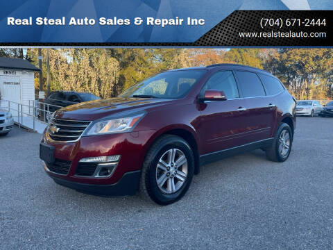 2016 Chevrolet Traverse for sale at Real Steal Auto Sales & Repair Inc in Gastonia NC