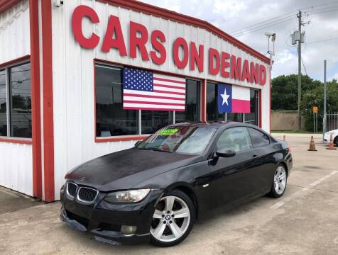 2009 BMW 3 Series for sale at Cars On Demand 3 in Pasadena TX