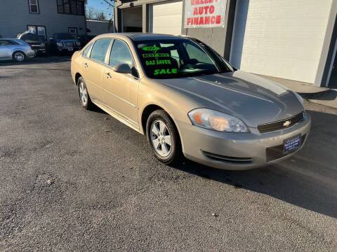 2009 Chevrolet Impala for sale at Valley Auto Finance in Warren OH