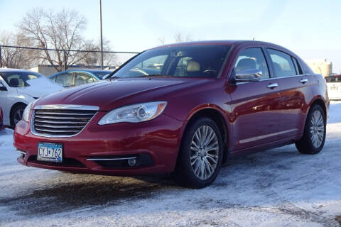 2013 Chrysler 200 for sale at RAVMOTORS- Burnsville in Burnsville MN