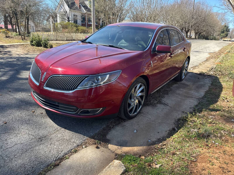 2014 Lincoln MKS for sale at R & J Auto Sales in Ardmore AL