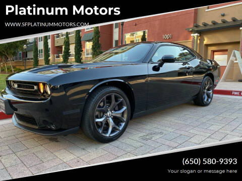 2018 Dodge Challenger for sale at Platinum Motors in San Bruno CA