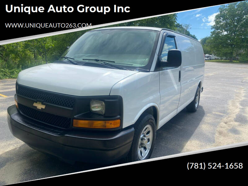 2012 Chevrolet Express Cargo for sale at Unique Auto Group Inc in Whitman MA