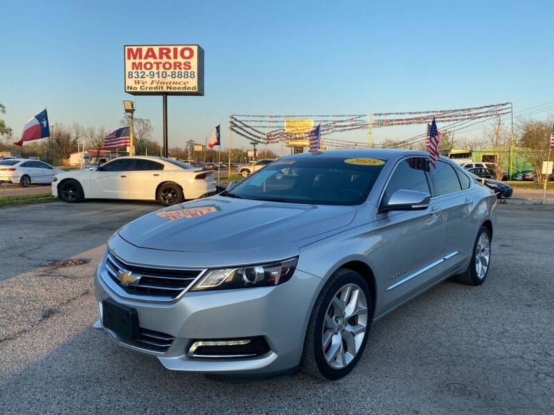 2018 Chevrolet Impala for sale at Mario Motors in South Houston TX