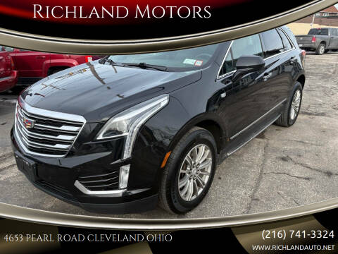 2017 Cadillac XT5 for sale at Richland Motors in Cleveland OH