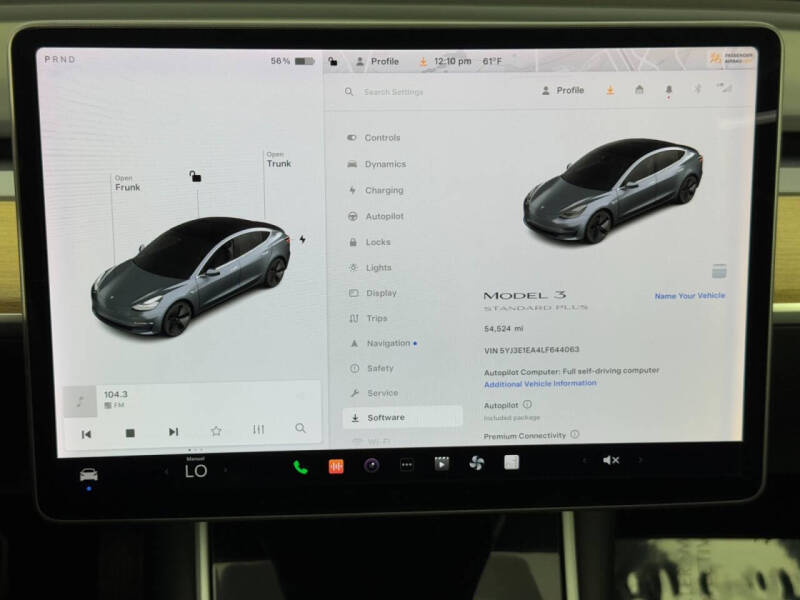 2020 Tesla Model 3 Standard Range Plus
