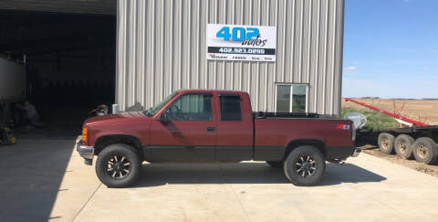 1998 GMC Sierra 1500 for sale at 402 Autos in Lindsay NE