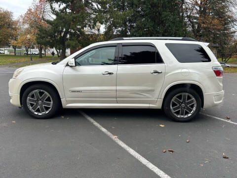 2011 GMC Acadia for sale at TONY'S AUTO WORLD in Portland OR