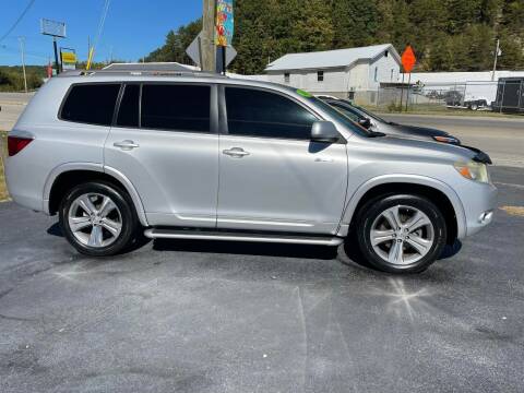 2008 Toyota Highlander for sale at CRS Auto & Trailer Sales Inc in Clay City KY