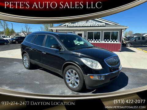 2012 Buick Enclave for sale at PETE'S AUTO SALES LLC - Dayton in Dayton OH