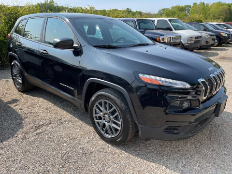 2015 Jeep Cherokee for sale at TIM'S AUTO SOURCING LIMITED in Tallmadge OH