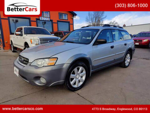2006 Subaru Outback for sale at Better Cars in Englewood CO