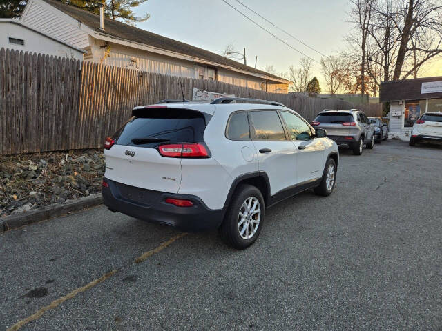 2016 Jeep Cherokee for sale at PAKLAND AUTO SALES in Auburn, MA