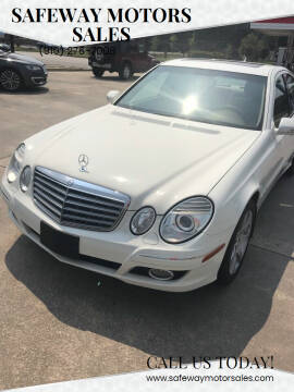 2007 Mercedes-Benz E-Class for sale at Safeway Motors Sales in Laurinburg NC