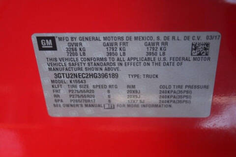 2017 GMC Sierra 1500