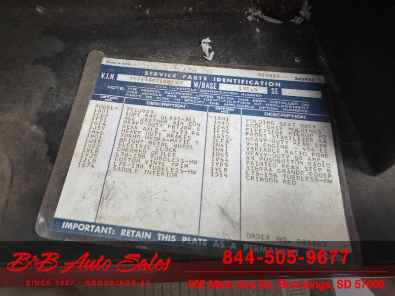 1974 GMC C/K 1500 Series