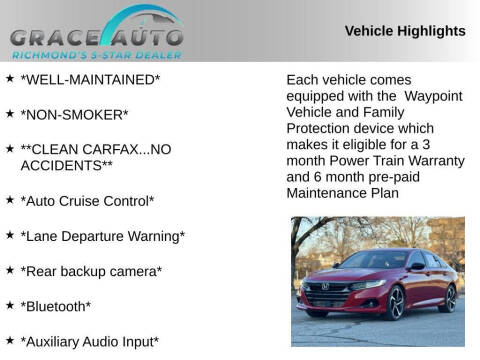 2021 Honda Accord Sport