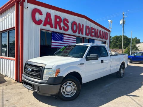 2013 Ford F-150 for sale at Cars On Demand 2 in Pasadena TX