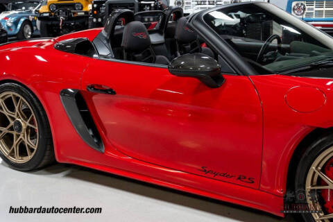 2025 Porsche 718 Boxster Spyder RS