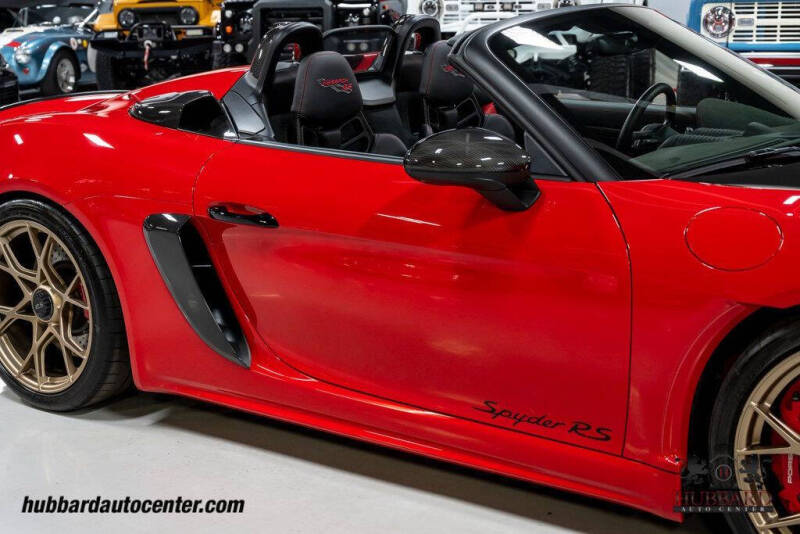 2025 Porsche 718 Boxster Spyder RS