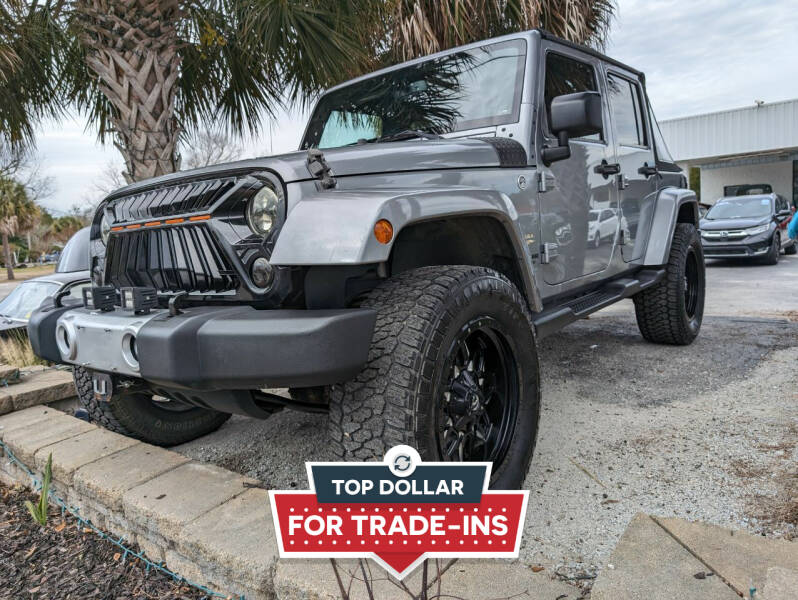 2014 Jeep Wrangler Unlimited for sale at Bogue Auto Sales in Newport NC
