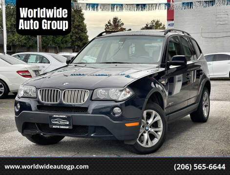 2009 BMW X3 for sale at Worldwide Auto Group in Auburn WA