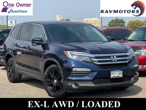 2017 Honda Pilot for sale at RAVMOTORS- Burnsville in Burnsville MN