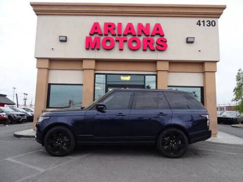 2018 Land Rover Range Rover Supercharged