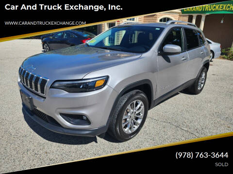2019 Jeep Cherokee for sale at Car and Truck Exchange, Inc. in Rowley MA