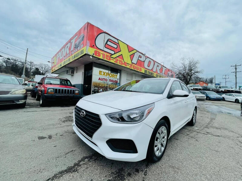 2020 Hyundai Accent for sale at EXPORT AUTO SALES, INC. in Nashville TN