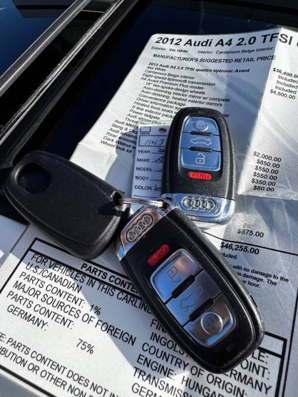 2012 Audi A4 2.0T quattro Avant Premium Plus