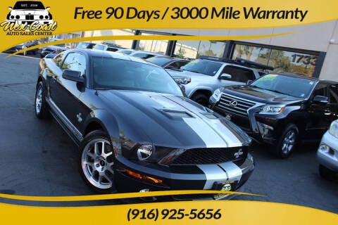 2007 Ford Shelby GT500 for sale at West Coast Auto Sales Center in Sacramento CA