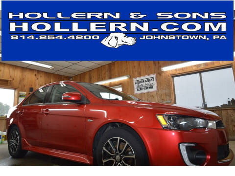 2016 Mitsubishi Lancer for sale at Hollern & Sons Auto Sales in Johnstown PA