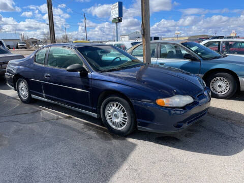 2001 Chevrolet Monte Carlo for sale at AFFORDABLY PRICED CARS LLC in Mountain Home ID