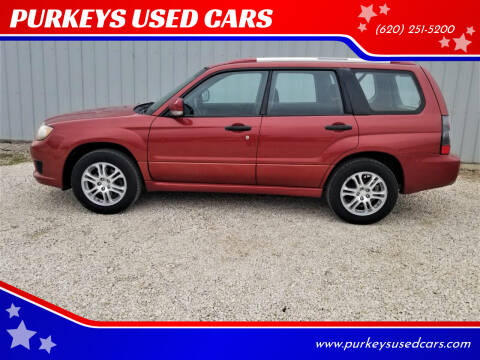 2008 Subaru Forester for sale at PURKEYS USED CARS in Coffeyville KS